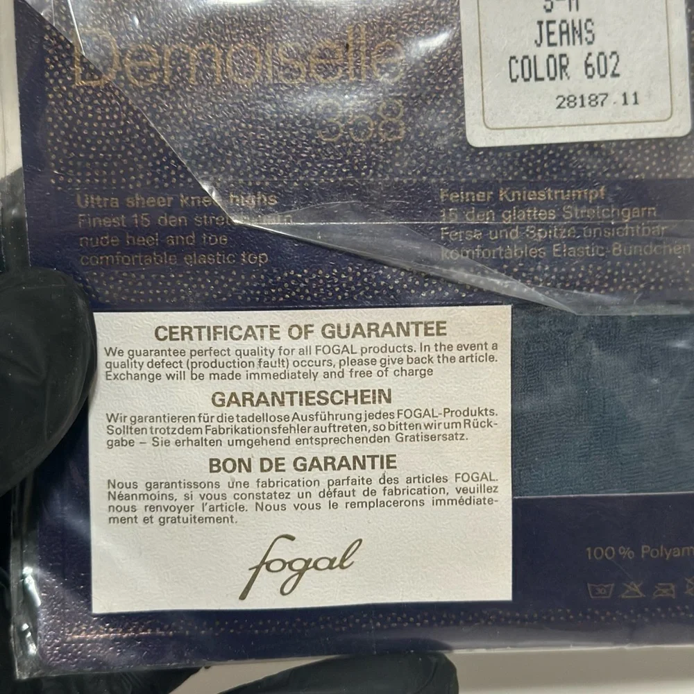 fogal demoiselle 15